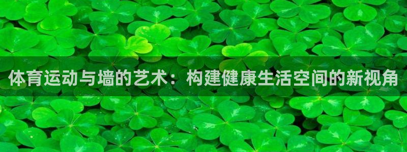 必威betway西汉姆联：体育运动与墙的艺术：构建健康生活空间的新视角